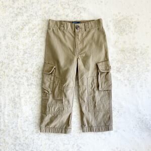 Polo Ralph Lauren 24 Mos Tan Beige Brown Khaki Cargo Pants Casual Everyday Basic